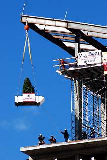 Topping Off Eastside Cannery