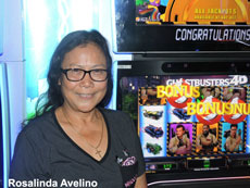 Rosalinda Avelino Ghostbusters slot winner