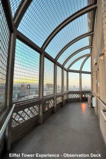 Eiffel Tower Experience observation deck
