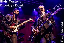 Elvis Costello at Brooklyn Bowl opening
