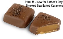 Ethel M smoked sea salted caramels - fathers day 2016
