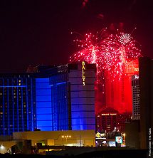 Fireworks Caesars Palace July 2010