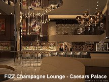 Fizz Champagne lounge at Caesars Palace