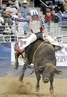 Fort Mojave Classic PRCA Xtreme Bulls Event at Avi in Laughlin, NV