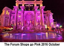 Forum Shops go pink 2016 O1ctober