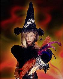 Frank Marino as witch