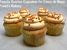 Freed's Bakery Tequila Sunrise Cupcakes