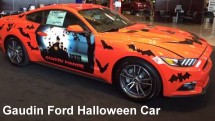 Gaudin ford Halloween car