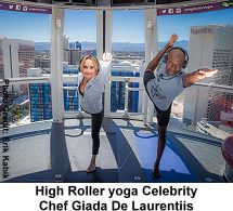 Giada de Laurentiis High Roller yoga