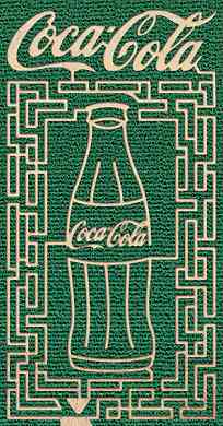 Coca-Cola Bottle Corn Maze