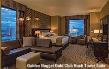 A Golden Nugget Gold-Club Rush Tower Suite