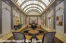 Golden Nugget Spa foyer remodeled