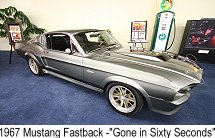 'Gone in Sixty Seconds' 1967 Mustang Fastback at Imperial Palace Auto Collection