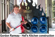 Gordon Ramsay Hell's Kitchen construction