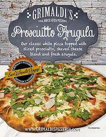 Grimaldi's Pizzeria Prosciutto Arugula Pizza