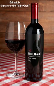 Grimaldis Signature wine Mille Gradi