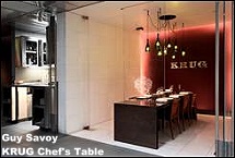 Guy Savoy Krug Chefs Table