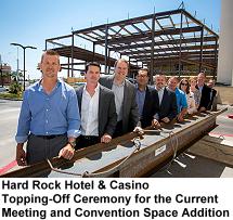 Hard Rock Hotel Convention Space topping off