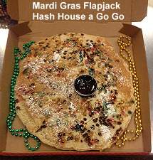 Hash House a Go Go - Mardi Gras flapjack