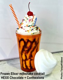 HEXX - Frozen Elixxr milkshake cocktail