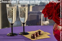 High Roller chocolate tasting