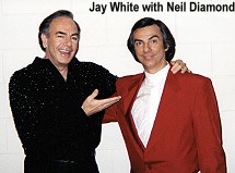 Jay White with Neil Diamond
