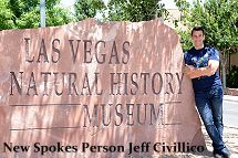 Jeff Civillico - Las Vegas Natural History Museum spokes person