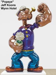 Jeff Koons, Popeye, Wynn Hotel