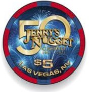 Jerry's Nugget 50th anniversary chip