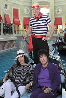 Joan Collins and friend Judy