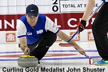 John Shuster curling gold medalist