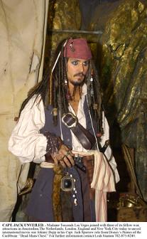 Johnny Depp as Captain Jack Sparrow