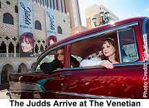 Judds arrive at Venetian 2015