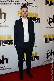 Justin Timberlake - Runner, Runner premiere