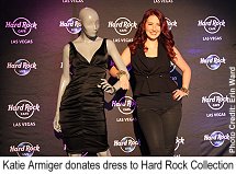 Katie Armiger donates dress to Hard Rock Collection