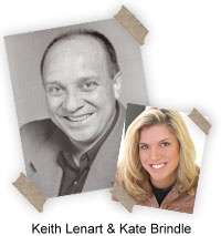 Keith Lenart and Kate Brindle