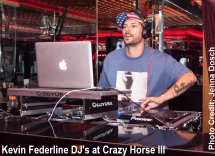 Kevin Federline DJ's at Crazy Horse III