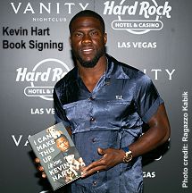 Kevin Hart book signing