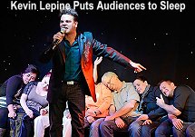 Kevin Lepine puts audiences to sleep