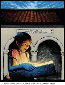 Landis Bahe Created Original Art for the 2012 Vegas Valley Book Festival