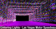 Las Vegas Motor Speedway glittering lights