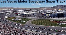 Las Vegas Motor Speedway super track