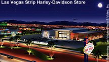 Las Vegas Strip Harley-Davidson store artist rendering