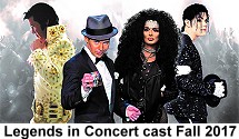 Legends in Concert Cast Fall 2017