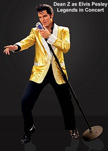 Legends In Concert's Dean Z as Elvis Pesley