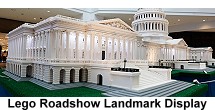 Lego Roadshow landmark display