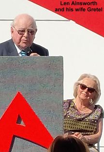  Len Ainsworth and wife Gretel