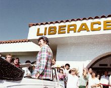 Liberace at the Museum Opening in 1979