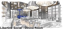 Libertine Social dining room
