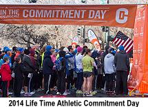 Life Time Athletic Commitment Day 2014